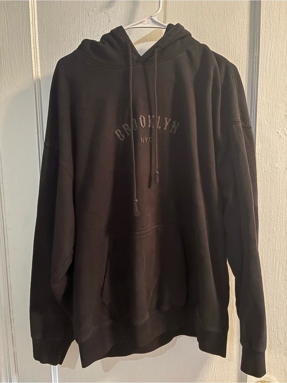 Brandy Melville Black Brooklyn NYC Hoodie - Women’s